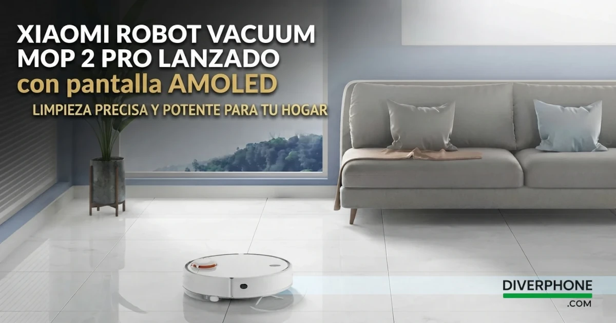 Xiaomi Robot Vacuum Mop 2 Pro lanzado