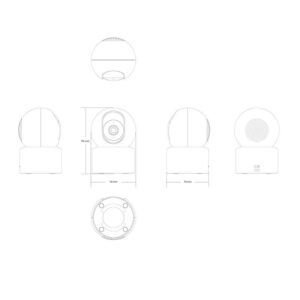 Xiaomi Smart Camera C301 3MP 2K WiFI Blanco - Imagen 5