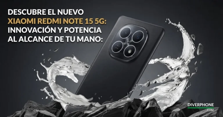 descubre el nuevo Xiaomi Redmi Note 15 5G innovación y potencia al alcance de tu mano