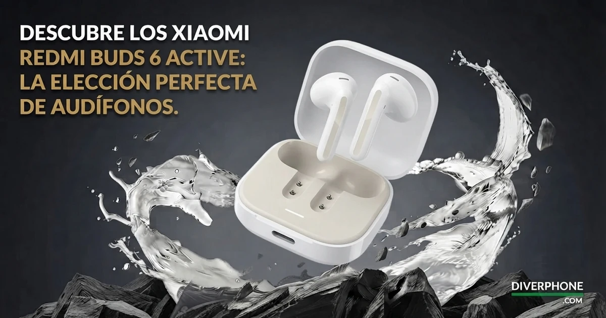 Descubre los Xiaomi redmi buds 6 active la elección perfecta de audífonos