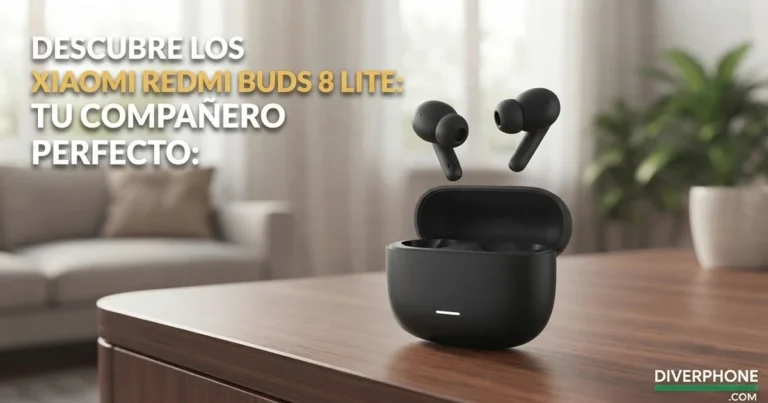 Descubre los Xiaomi Redmi buds 8 lite tu compañero perfecto