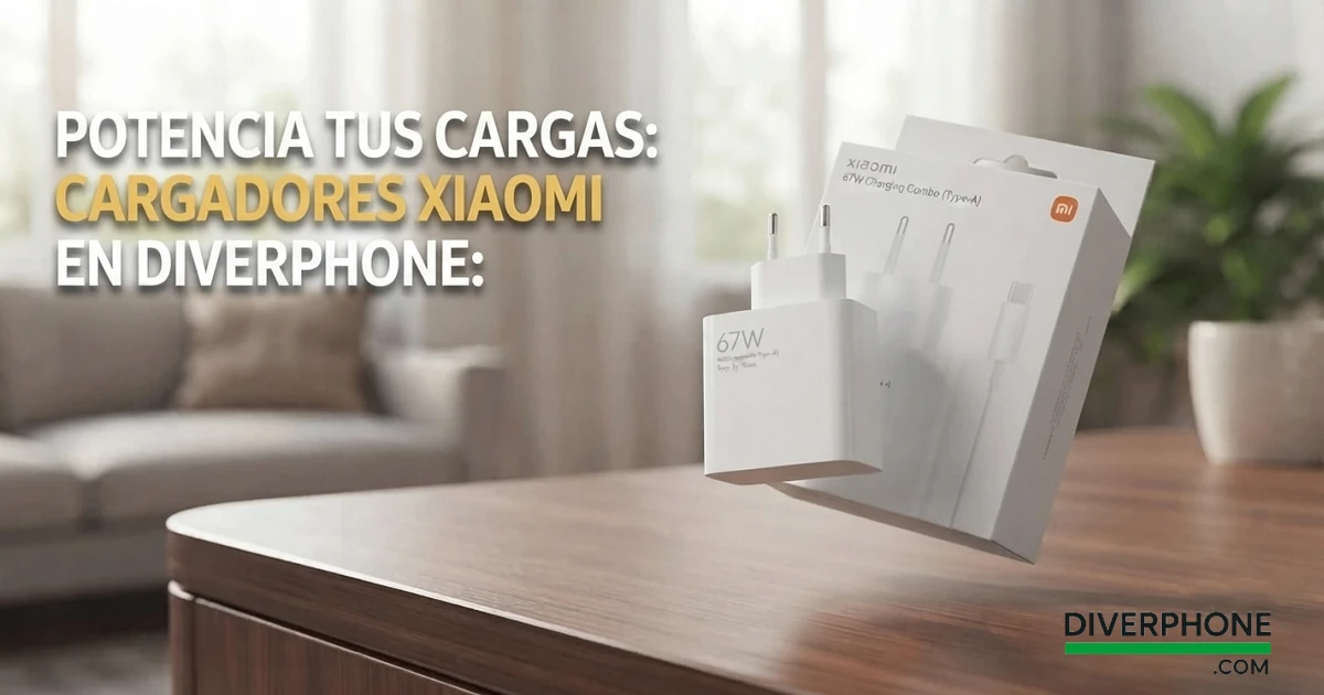 Potencia tus cargas Cargadores Xiaomi en Diverphone