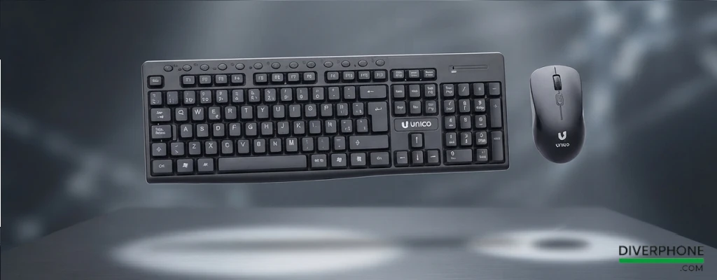 Teclado y ratón inalambricos 2.4G 4D 4 teclas - Ambiente -Diverphone Ventas repuestos acesorios Xiaomi