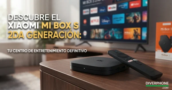 Xiaomi Mi Box S 2da Generación Entretenimiento en Diverphone